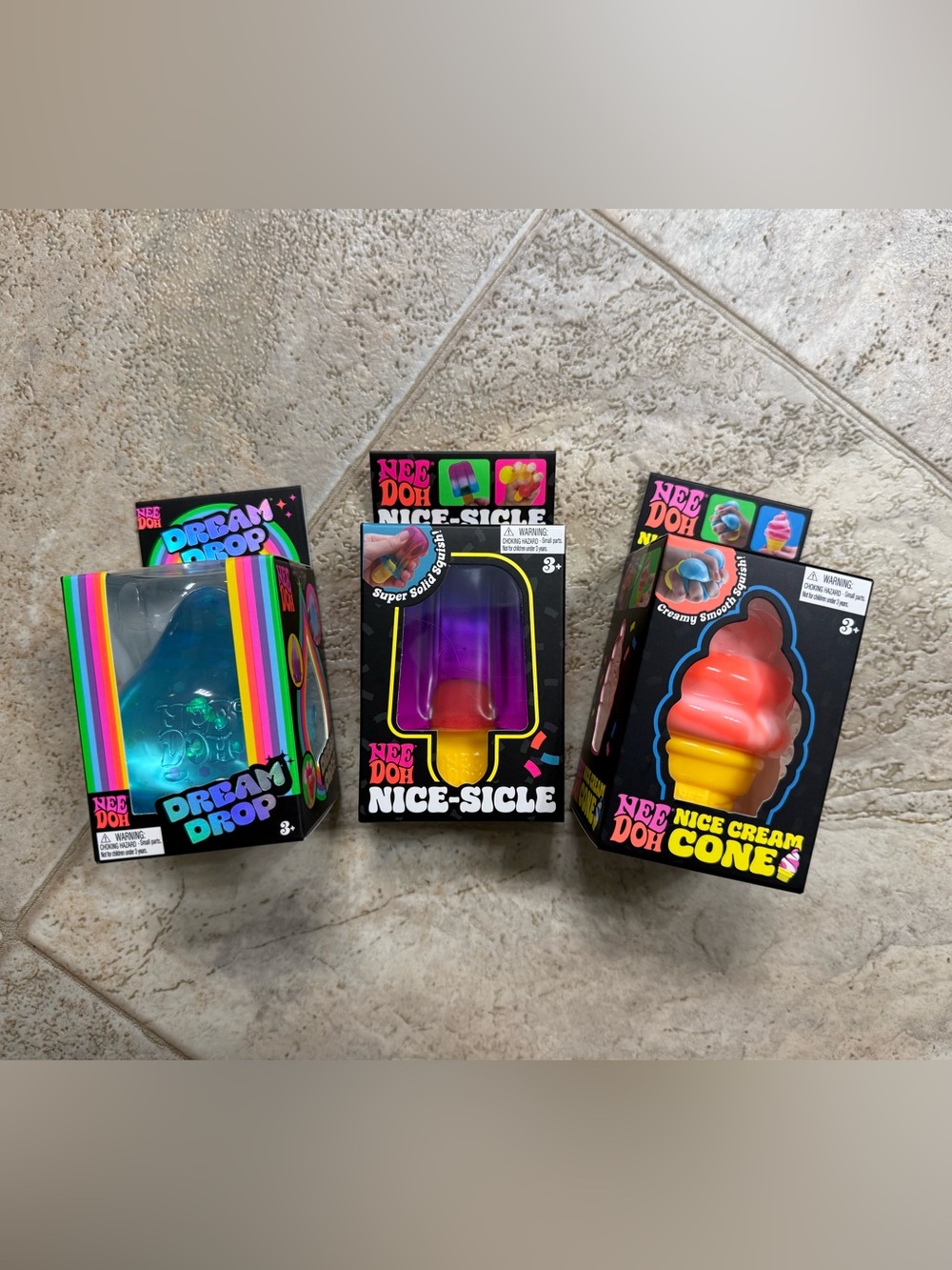 NeeDoh bundle! Dream drop, nice-sicle & Nice Cream Cone.
